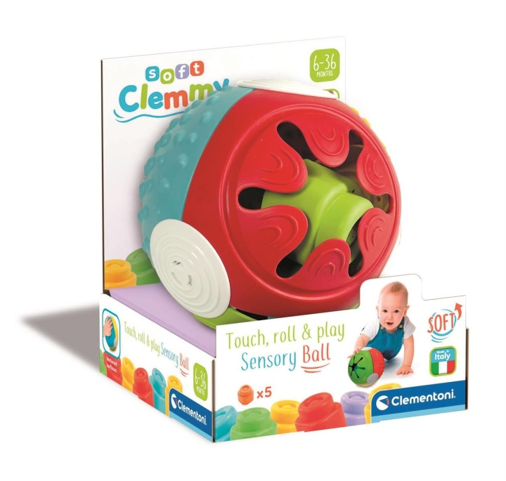 Clementoni Soft Clemmy Touch & Play Sensory Ball in the group TOYS, KIDS & BABY PRODUCTS / Baby toys / Activity toys at TP E-commerce Nordic AB (C81848)