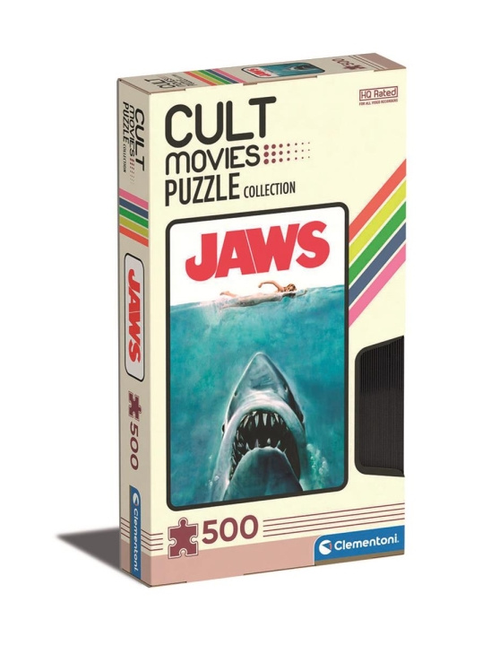 Clementoni 500 pcs High Quality Collection Cult Movies Jaws in the group TOYS, KIDS & BABY PRODUCTS / Toys / Puzzles at TP E-commerce Nordic AB (C81856)