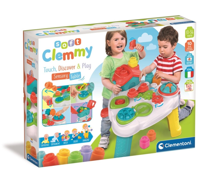 Clementoni Soft Clemmy Sensory Table in the group TOYS, KIDS & BABY PRODUCTS / Baby toys / Activity toys at TP E-commerce Nordic AB (C81880)