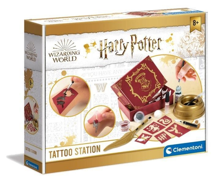 Clementoni Harry Potter Tattoo Station in the group TOYS, KIDS & BABY PRODUCTS / Toys / Crafts at TP E-commerce Nordic AB (C81882)