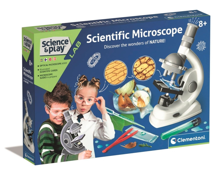 Clementoni Microscope (Nordic) in the group TOYS, KIDS & BABY PRODUCTS / Toys / Experiment & DIY at TP E-commerce Nordic AB (C81884)