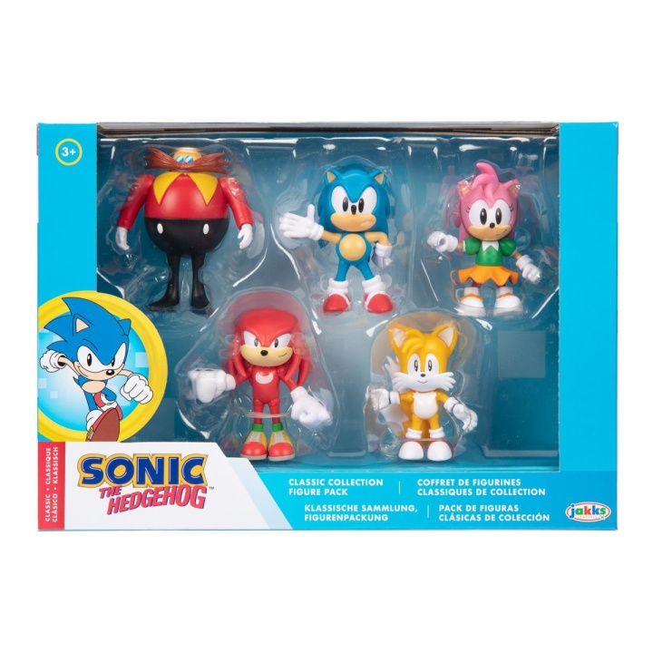 JAKKS Pacific Sonic the Hedgehog 2.5 Inch Figure 5-Pack in the group TOYS, KIDS & BABY PRODUCTS / Toys / Figures & Miniatures at TP E-commerce Nordic AB (C81887)