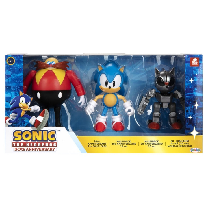 JAKKS Pacific Sonic the Hedgehog 4 Inch Figure Multi-pack in the group TOYS, KIDS & BABY PRODUCTS / Toys / Figures & Miniatures at TP E-commerce Nordic AB (C81888)