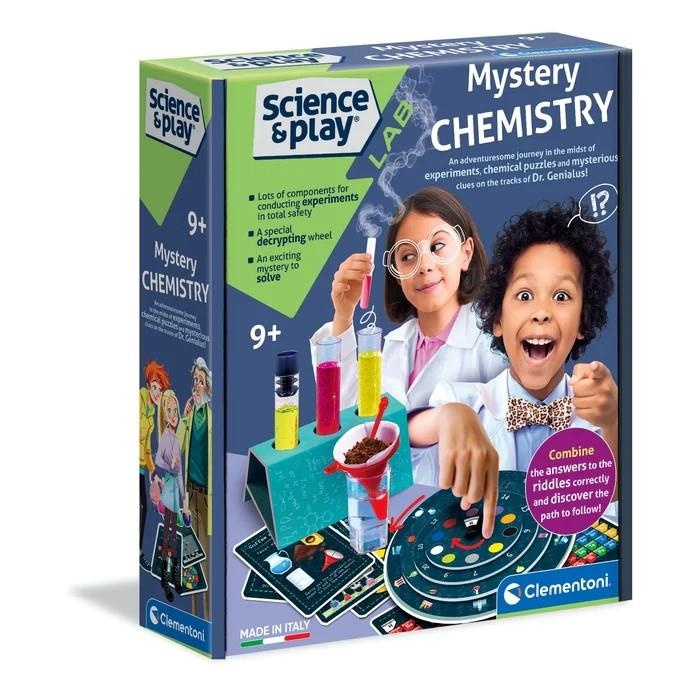 Clementoni Mystery Chemistry (SE+FI) in the group TOYS, KIDS & BABY PRODUCTS / Toys / Experiment & DIY at TP E-commerce Nordic AB (C81898)