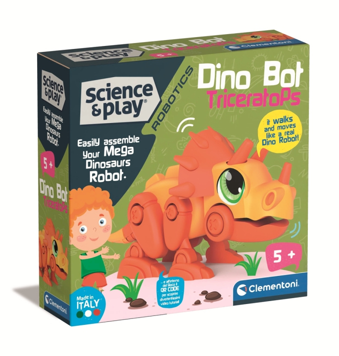 Clementoni Dino Bot Triceratops Junior in the group TOYS, KIDS & BABY PRODUCTS / Toys / Toys at TP E-commerce Nordic AB (C81900)