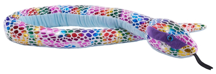 Wild Republic Snakesss Foil Dotted Rainbow 137 cm in the group TOYS, KIDS & BABY PRODUCTS / Baby toys / stuffed animals at TP E-commerce Nordic AB (C81907)