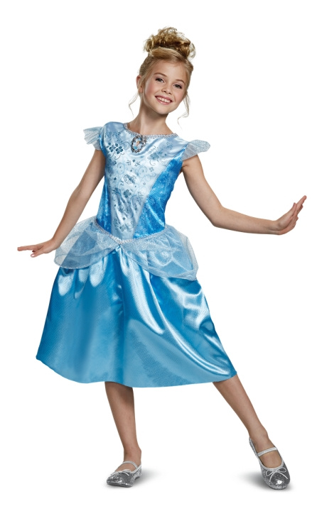 JAKKS Pacific Disguise Disney Princess Costume Classic Cinderella M (7-8) in the group TOYS, KIDS & BABY PRODUCTS / Toys / Masquerade costumes at TP E-commerce Nordic AB (C81929)