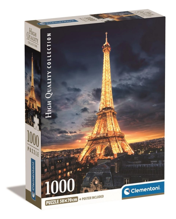 Clementoni 1000 pcs CB High Quality Collection Tour Eiffel in the group TOYS, KIDS & BABY PRODUCTS / Toys / Puzzles at TP E-commerce Nordic AB (C81948)