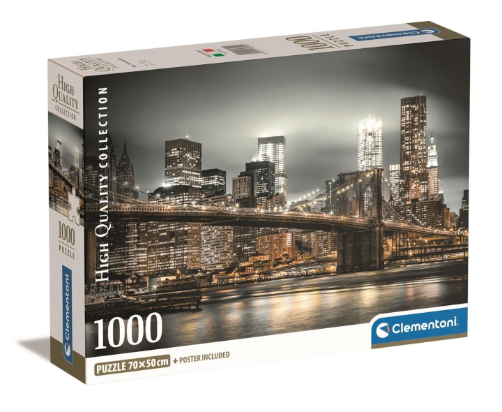 Clementoni 1000 pcs CB High Quality Collection New York Skyline in the group Sport, leisure & Hobby / Hobby / Puzzle at TP E-commerce Nordic AB (C81955)