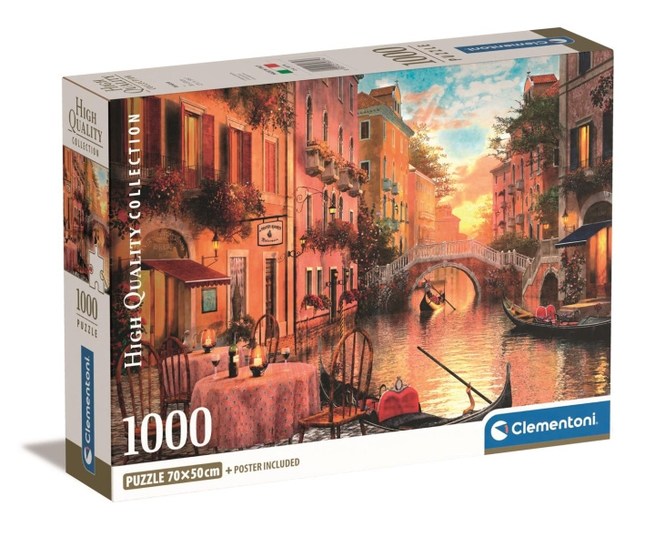 Clementoni 1000 pcs CB High Quality Collection Venezia in the group TOYS, KIDS & BABY PRODUCTS / Toys / Puzzles at TP E-commerce Nordic AB (C81958)