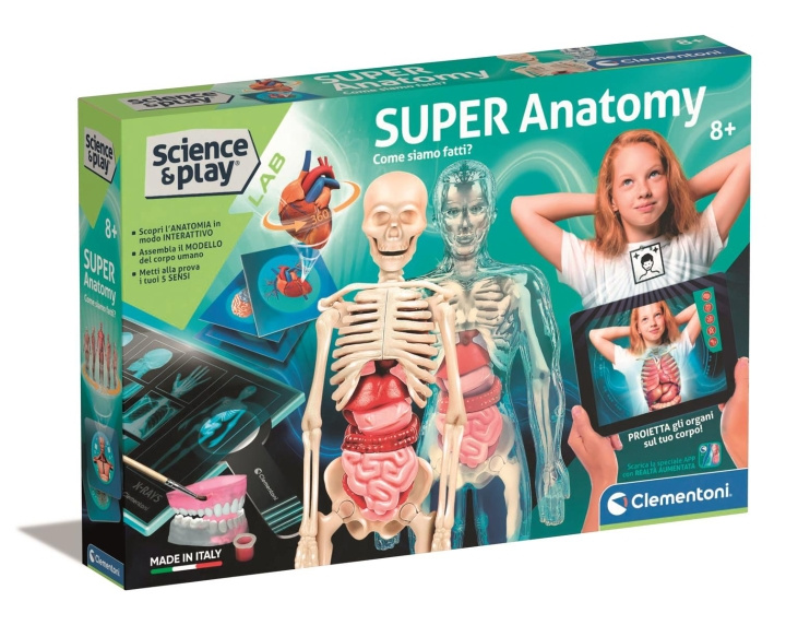 Clementoni Super Anatomy (Nordic) in the group TOYS, KIDS & BABY PRODUCTS / Toys / Experiment & DIY at TP E-commerce Nordic AB (C81974)