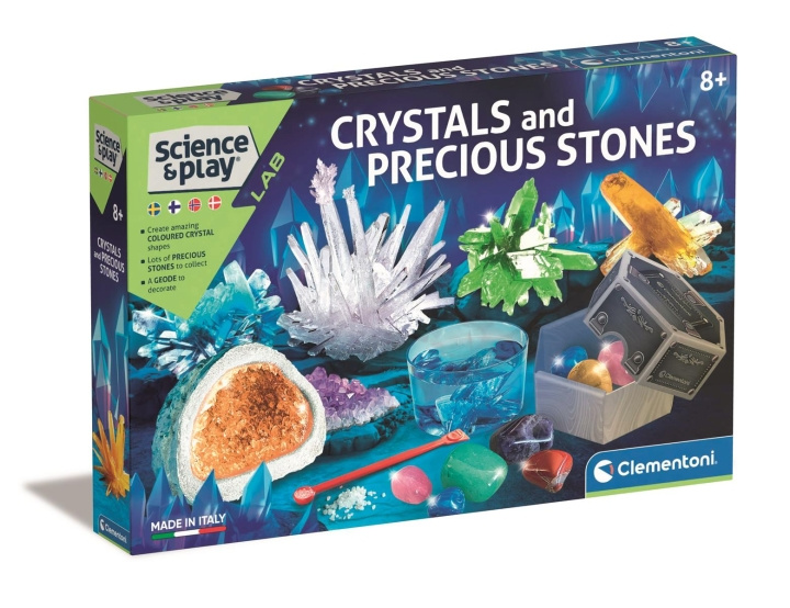 Clementoni Giant Crystals & Precious Stones (Nordic) in the group TOYS, KIDS & BABY PRODUCTS / Toys / Crafts at TP E-commerce Nordic AB (C81975)