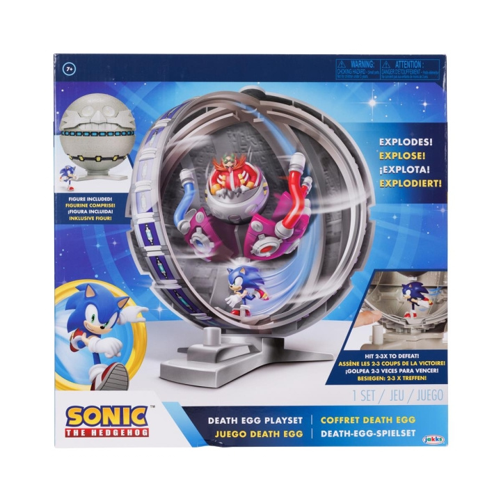 JAKKS Pacific Sonic the Hedgehog 2.5 Inch Playset Death Egg Battle Set in the group TOYS, KIDS & BABY PRODUCTS / Toys / Figures & Miniatures at TP E-commerce Nordic AB (C81989)