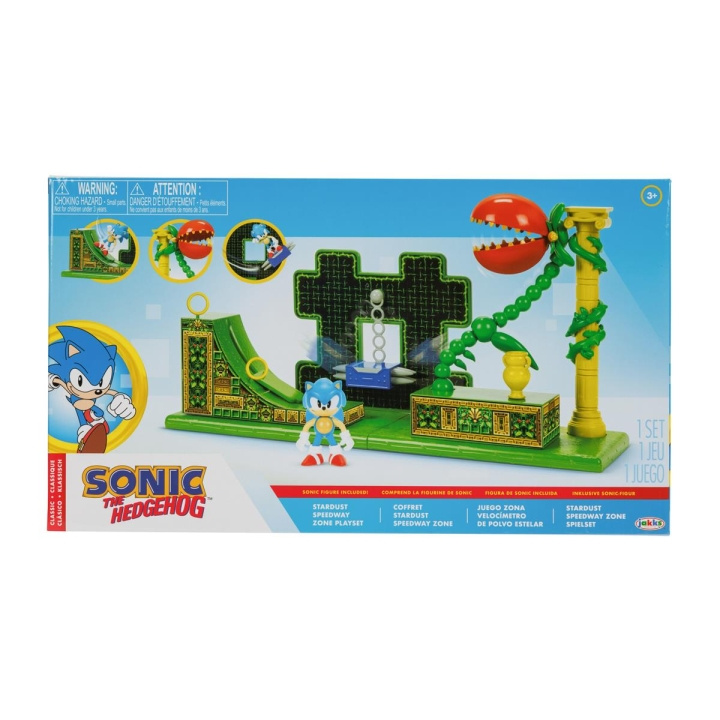 JAKKS Pacific Sonic the Hedgehog 2.5 Inch Playset Stardust Speedway Zone in the group TOYS, KIDS & BABY PRODUCTS / Toys / Toys at TP E-commerce Nordic AB (C81990)