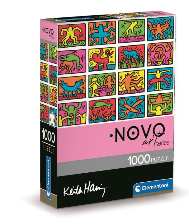 Clementoni 1000 pcs CB High Quality Collection Keith Haring 2 in the group TOYS, KIDS & BABY PRODUCTS / Toys / Puzzles at TP E-commerce Nordic AB (C82007)