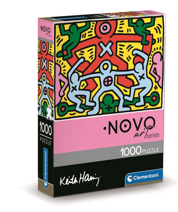 Clementoni 1000 pcs CB High Quality Collection Keith Haring 3 in the group Sport, leisure & Hobby / Hobby / Puzzle at TP E-commerce Nordic AB (C82008)