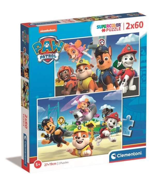 Clementoni 2x60 pcs Puzzles Kids Special Collection Paw Patrol in the group TOYS, KIDS & BABY PRODUCTS / Toys / Kids puzzle at TP E-commerce Nordic AB (C82018)