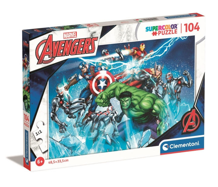 Clementoni 104 pcs Puzzles Kids Avengers (MCU) in the group TOYS, KIDS & BABY PRODUCTS / Toys / Puzzles at TP E-commerce Nordic AB (C82022)