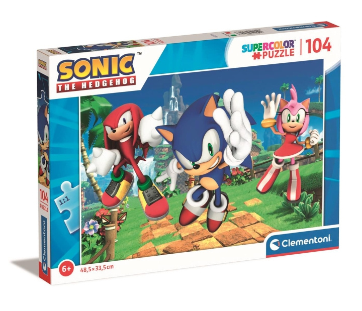 Clementoni 104 pcs Puzzles Kids Sonic in the group TOYS, KIDS & BABY PRODUCTS / Toys / Puzzles at TP E-commerce Nordic AB (C82024)