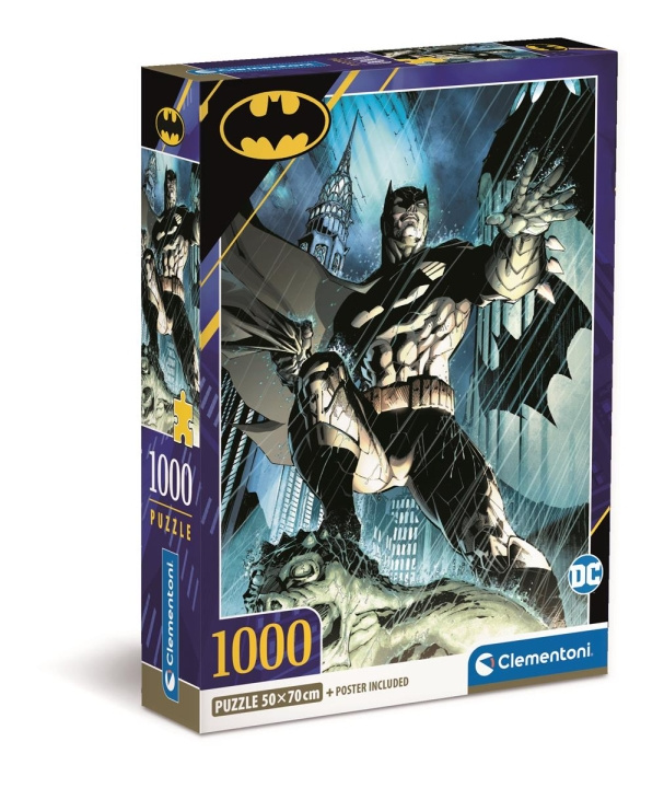 Clementoni 1000 pcs CB High Quality Collection Batman in the group Sport, leisure & Hobby / Hobby / Puzzle at TP E-commerce Nordic AB (C82028)