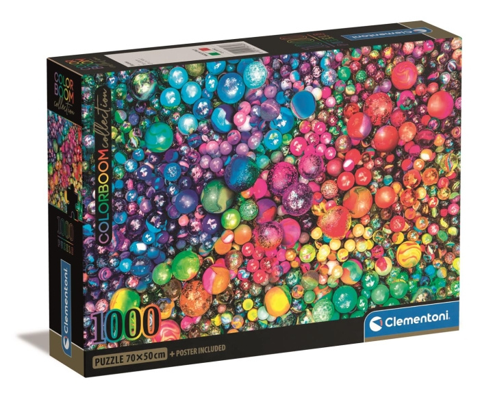 Clementoni 1000 pcs CB High Quality Collection Colorboom Marbles in the group TOYS, KIDS & BABY PRODUCTS / Toys / Puzzles at TP E-commerce Nordic AB (C82029)