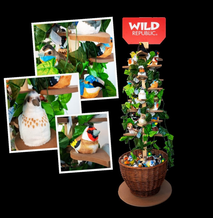 Wild Republic Display Woodhang Birds with Sound in the group Sport, leisure & Hobby / Fun stuff / Fun stuff at TP E-commerce Nordic AB (C82034)