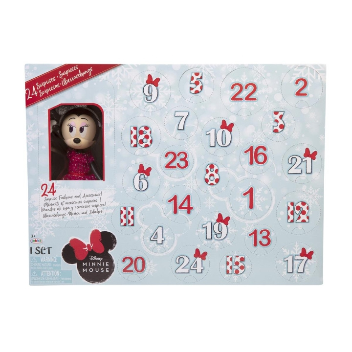 JAKKS Pacific Disney Minnie Mouse Advent Calendar Fashion Doll & Accessories in the group TOYS, KIDS & BABY PRODUCTS / Toys / Advent calendar at TP E-commerce Nordic AB (C82035)