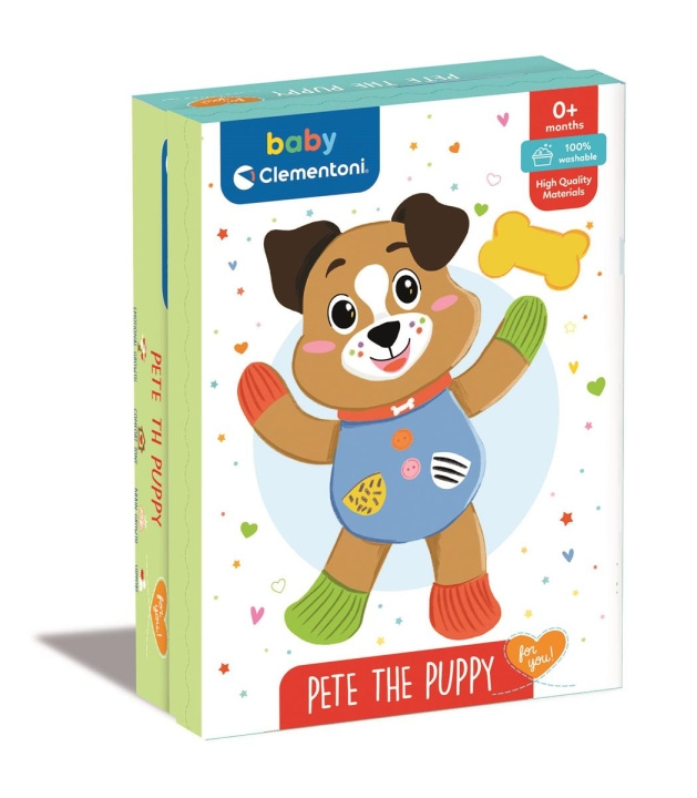 Clementoni Plush Pete The Puppy in the group TOYS, KIDS & BABY PRODUCTS / Baby toys / Activity toys at TP E-commerce Nordic AB (C82036)