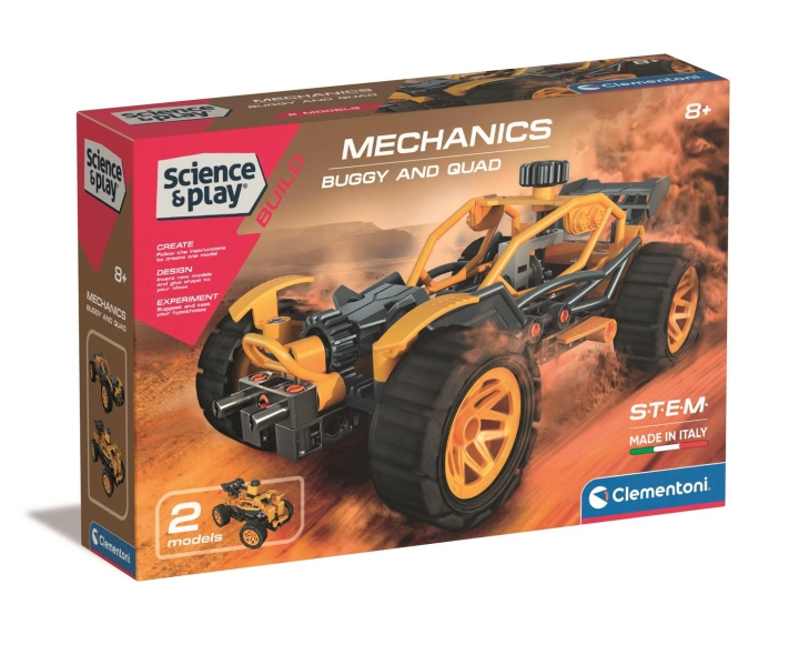 Clementoni Mechanical Lab Buggy and Quad in the group TOYS, KIDS & BABY PRODUCTS / Toys / Building toys / Toy blocks at TP E-commerce Nordic AB (C82039)