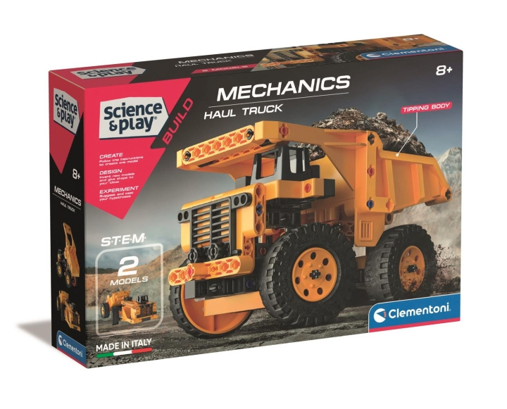 Clementoni Mechanical Lab Haul Truck in the group TOYS, KIDS & BABY PRODUCTS / Toys / Building toys / Toy blocks at TP E-commerce Nordic AB (C82042)