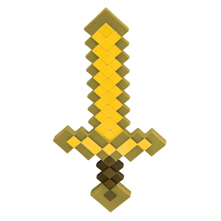 JAKKS Pacific Disguise Minecraft Role Play Sword Gold in the group TOYS, KIDS & BABY PRODUCTS / Toys / Masquerade costumes at TP E-commerce Nordic AB (C82053)