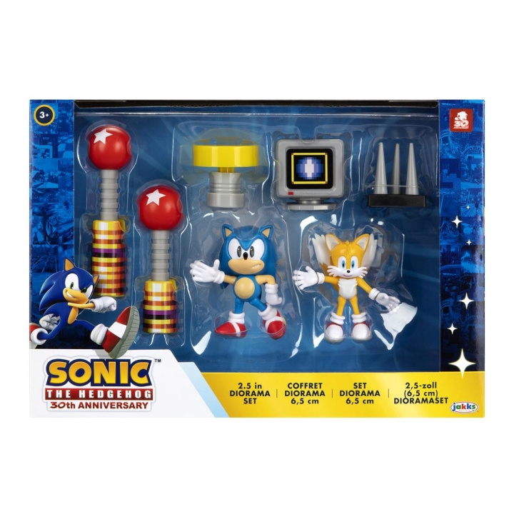 JAKKS Pacific Sonic the Hedgehog 2.5 Inch Diorama Set 30th Anniversary in the group TOYS, KIDS & BABY PRODUCTS / Toys / Figures & Miniatures at TP E-commerce Nordic AB (C82056)