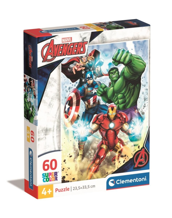 Clementoni 60 pcs Puzzles Kids Marvel Avengers in the group TOYS, KIDS & BABY PRODUCTS / Toys / Puzzles at TP E-commerce Nordic AB (C82060)