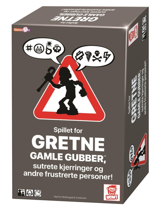 Plasto Gretne gamle gubber (NO) in the group TOYS, KIDS & BABY PRODUCTS / Toys / Board games / Family Games at TP E-commerce Nordic AB (C82063)