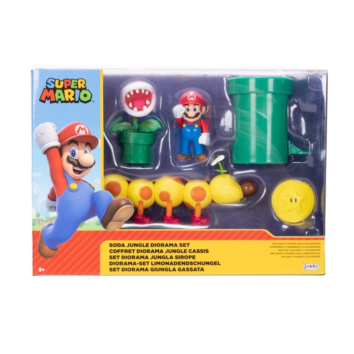 JAKKS Pacific Super Mario 2.5 Inch Diorama Set Soda Jungle in the group TOYS, KIDS & BABY PRODUCTS / Toys / Figures & Miniatures at TP E-commerce Nordic AB (C82064)