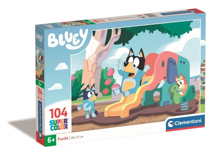 Clementoni 104 pcs Puzzles Bluey -2 in the group TOYS, KIDS & BABY PRODUCTS / Toys / Kids puzzle at TP E-commerce Nordic AB (C82079)