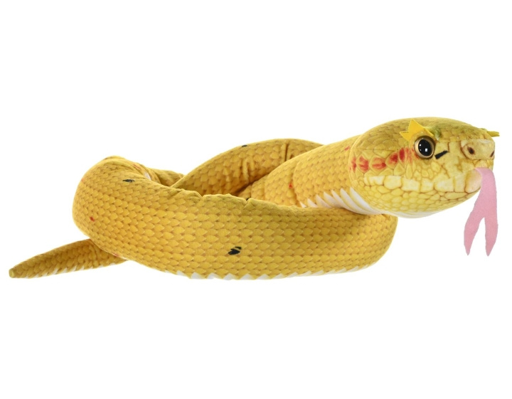 Wild Republic Snakesss Eye Lash Viper Yellow 137 cm in the group TOYS, KIDS & BABY PRODUCTS / Baby toys / stuffed animals at TP E-commerce Nordic AB (C82084)