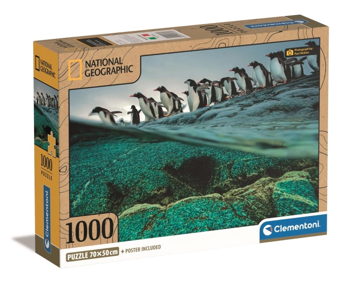 Clementoni 1000 pcs CB High Quality Collection National Geographics Gentoo Penguins in the group TOYS, KIDS & BABY PRODUCTS / Toys / Puzzles at TP E-commerce Nordic AB (C82090)