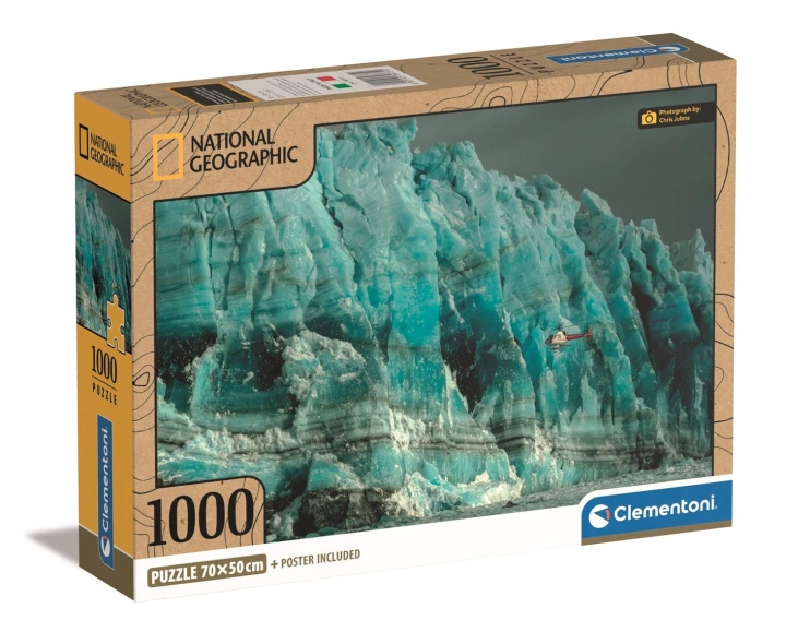 Clementoni 1000 pcs CB High Quality Collection National Geographics Hubbard Glacier in the group TOYS, KIDS & BABY PRODUCTS / Toys / Puzzles at TP E-commerce Nordic AB (C82091)