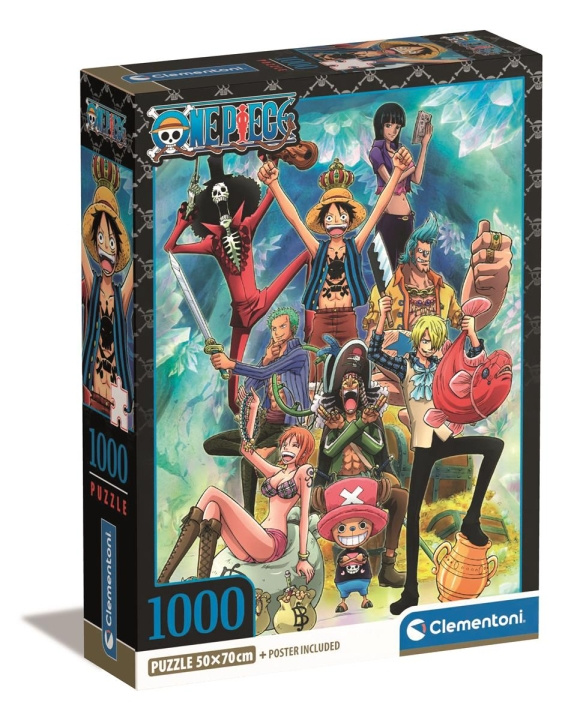 Clementoni 1000 pcs CB High Quality Collection One Piece 1 in the group Sport, leisure & Hobby / Hobby / Puzzle at TP E-commerce Nordic AB (C82099)