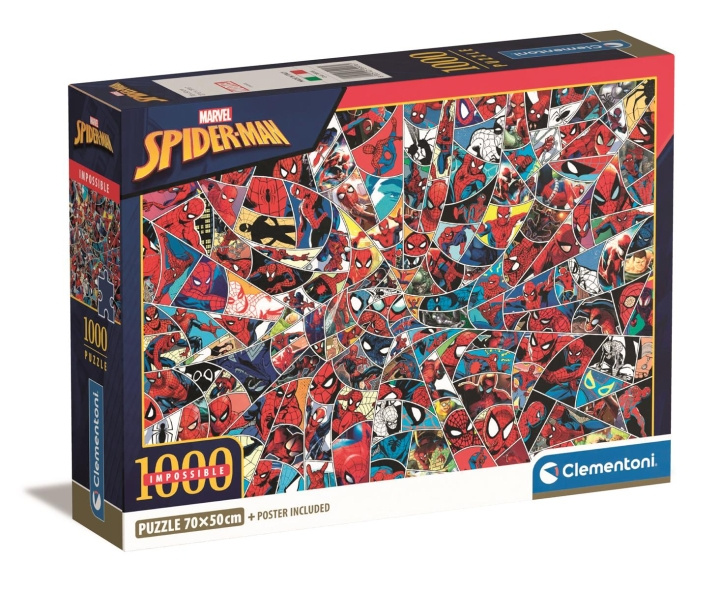 Clementoni 1000 pcs CB Impossible Spider-Man in the group TOYS, KIDS & BABY PRODUCTS / Toys / Puzzles at TP E-commerce Nordic AB (C82103)