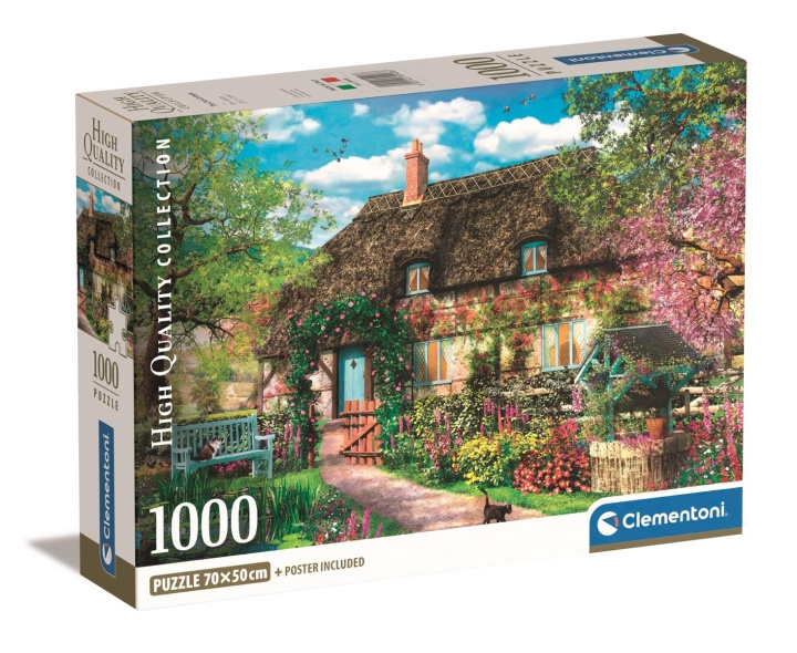 Clementoni 1000 pcs CB High Quality Collection The Old Cottage in the group TOYS, KIDS & BABY PRODUCTS / Toys / Puzzles at TP E-commerce Nordic AB (C82104)