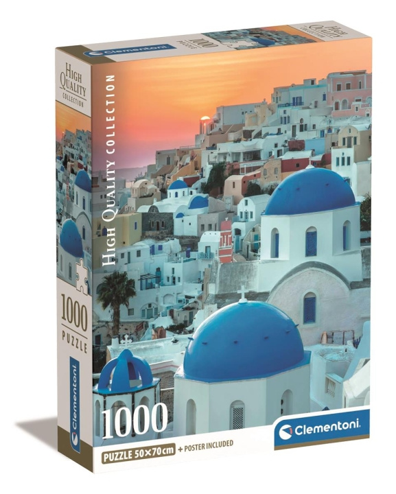 Clementoni 1000 pcs CB High Quality Collection Santorini in the group TOYS, KIDS & BABY PRODUCTS / Toys / Puzzles at TP E-commerce Nordic AB (C82108)