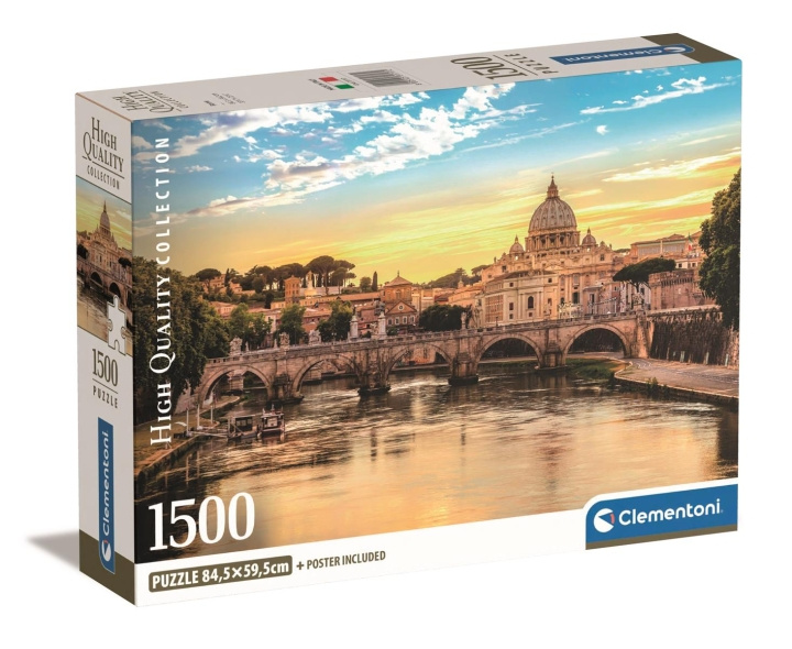 Clementoni 1500 pcs CB High Quality Collection Rome in the group TOYS, KIDS & BABY PRODUCTS / Toys / Puzzles at TP E-commerce Nordic AB (C82124)