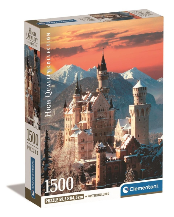 Clementoni 1500 pcs CB High Quality Collection Neuschwanstein in the group TOYS, KIDS & BABY PRODUCTS / Toys / Puzzles at TP E-commerce Nordic AB (C82125)