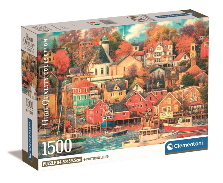 Clementoni 1500 pcs CB High Quality Collection Good Times Harbor in the group TOYS, KIDS & BABY PRODUCTS / Toys / Puzzles at TP E-commerce Nordic AB (C82130)