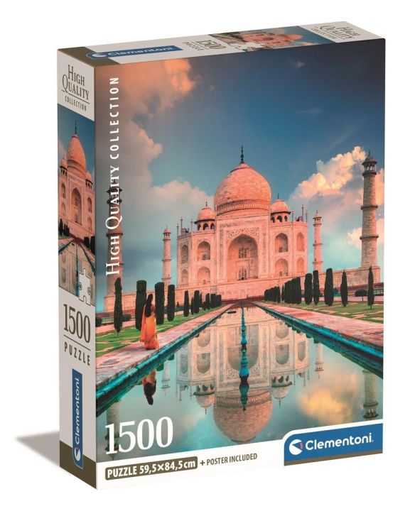 Clementoni 1500 pcs CB High Quality Collection Taj Mahal in the group TOYS, KIDS & BABY PRODUCTS / Toys / Puzzles at TP E-commerce Nordic AB (C82131)