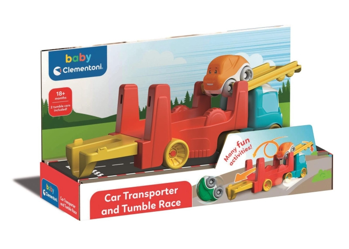 Clementoni Tumbling Cars Transporter in the group TOYS, KIDS & BABY PRODUCTS / Baby toys / Activity toys at TP E-commerce Nordic AB (C82148)