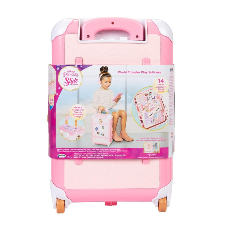 JAKKS Pacific Disney Princess Style Collection Deluxe Play Suitcase in the group TOYS, KIDS & BABY PRODUCTS / Travel / Bags for kids / Suitcases at TP E-commerce Nordic AB (C82160)