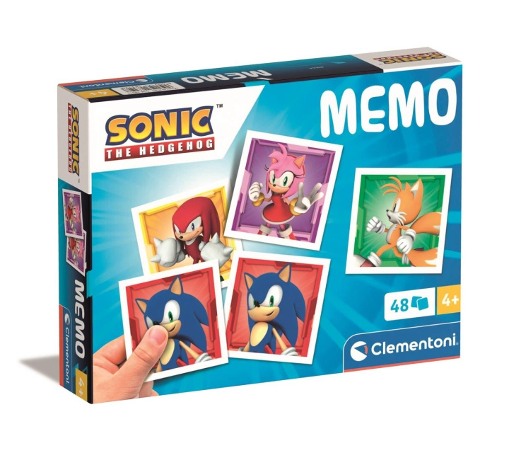 Clementoni Memo Sonic the Hedgehog in the group TOYS, KIDS & BABY PRODUCTS / Toys / Board games / Children\'s games at TP E-commerce Nordic AB (C82168)